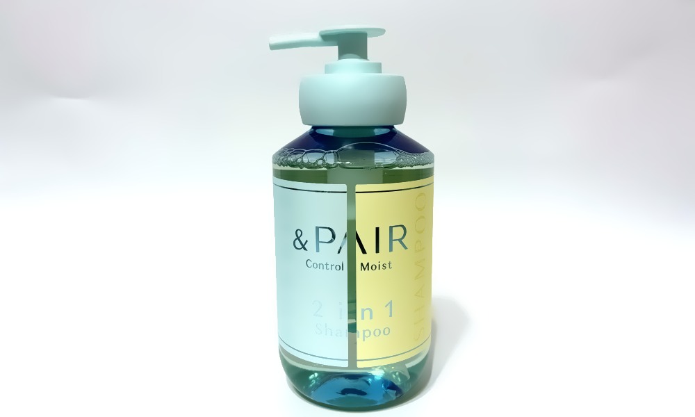 ＆PAIR（アンドペア）コントロール モイスト 2in1シャンプー 正面