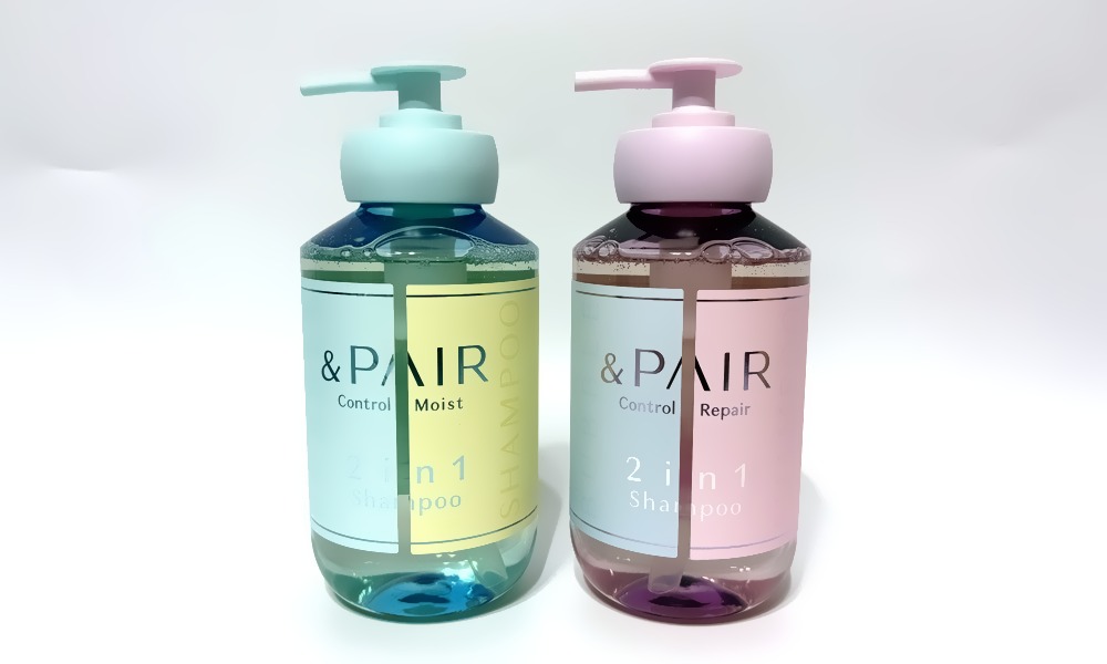 ＆PAIR（アンドペア）コントロール モイスト 2in1シャンプー