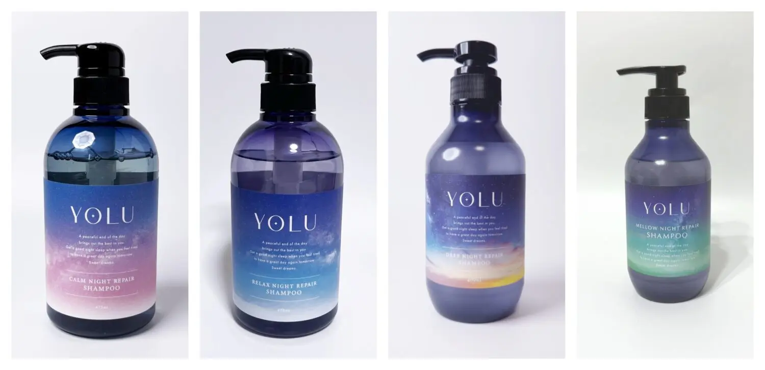 YOLU(ヨル)シャンプー カーム・リラックス・ディープ・メロウ 4種比較