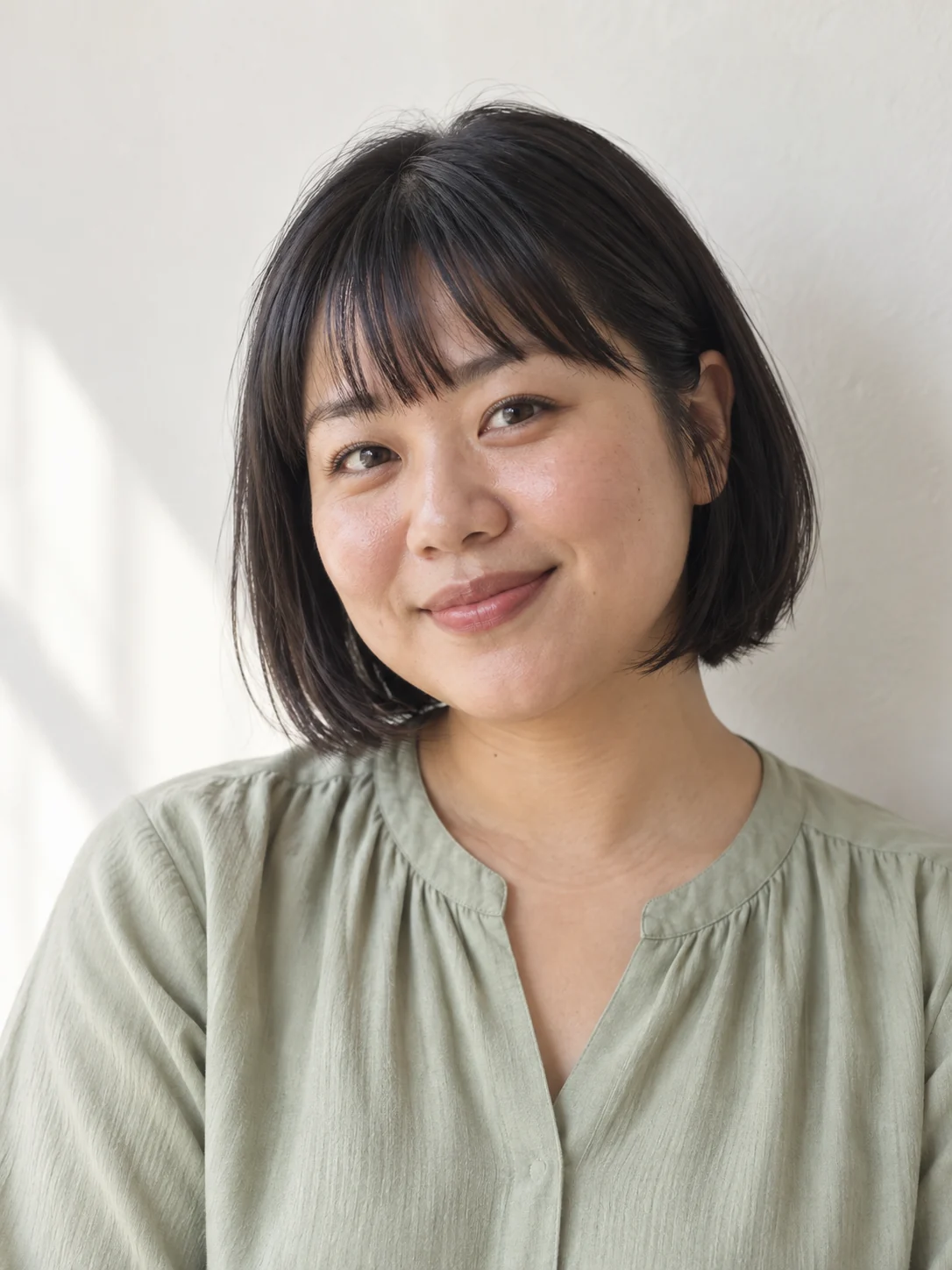 切りっぱなしボブが似合う人の特徴