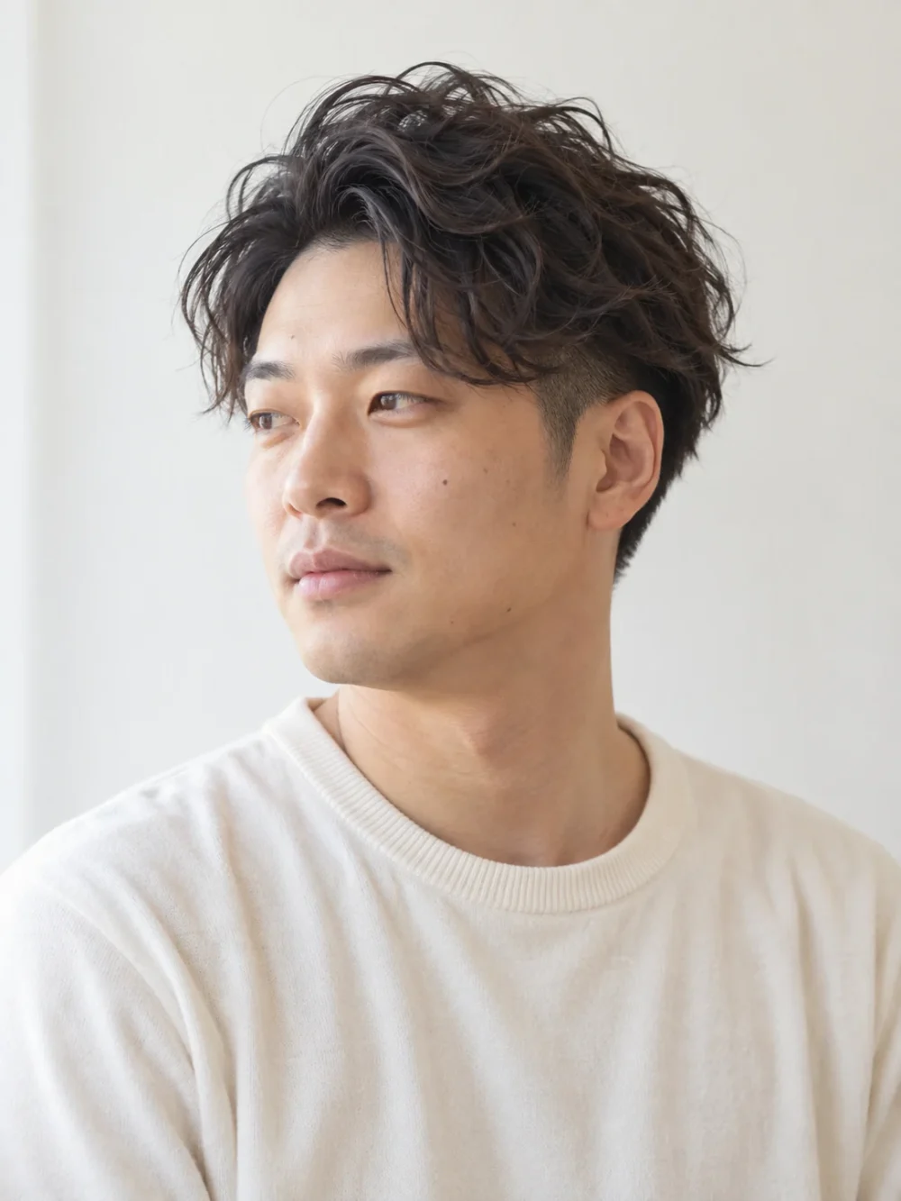 対処法②|パーマをかけることでメリハリをつける
