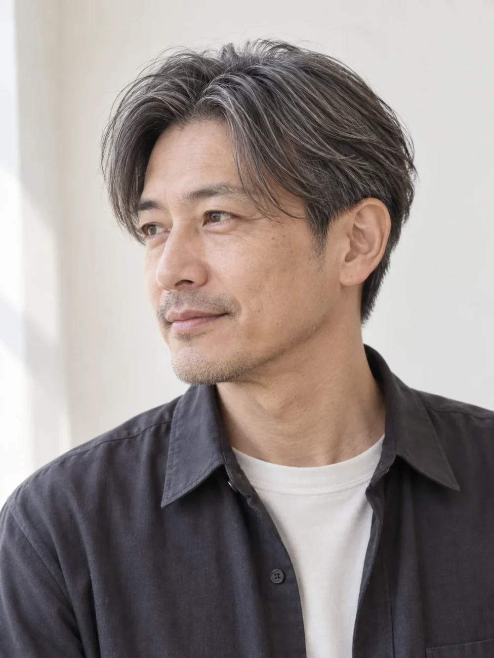 メリット①｜白髪が伸びても目立たない