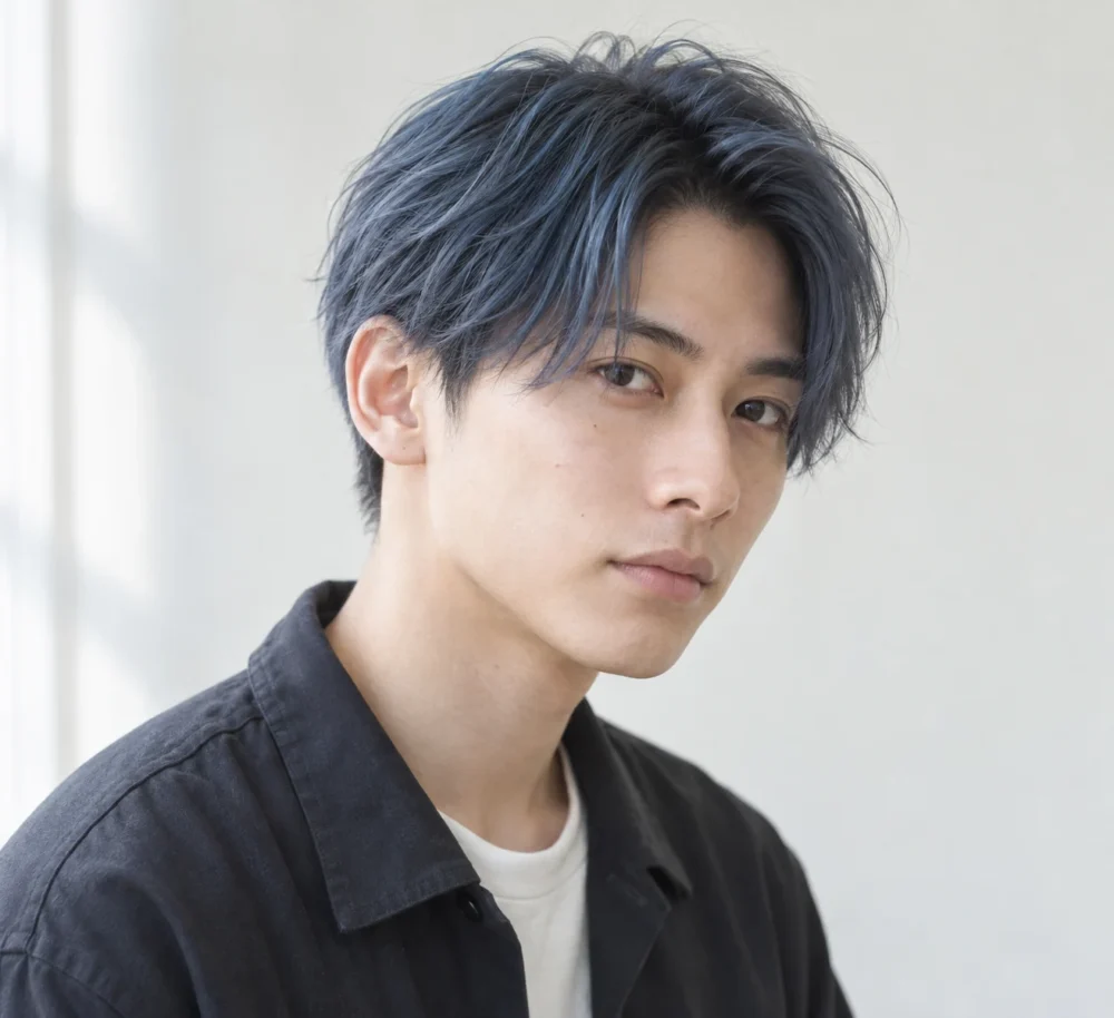 メンズのブルーアッシュって?男性におすすめのヘアスタイルを紹介