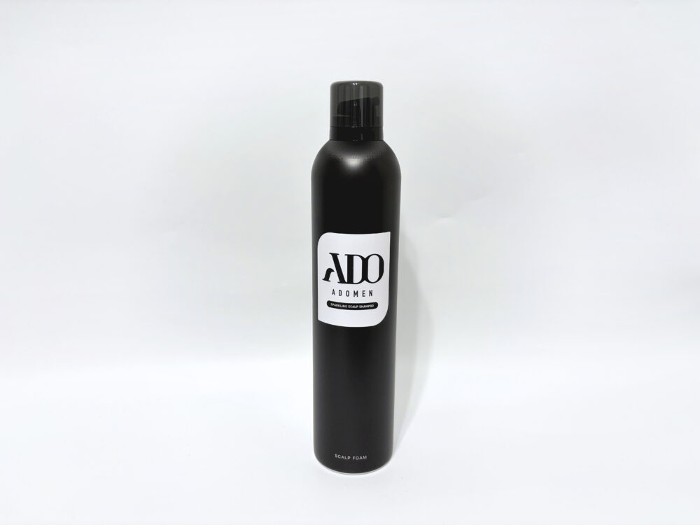 ADOMEN 炭酸シャンプー 正面