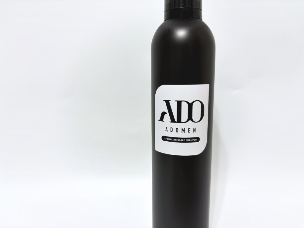 ADOMEN 炭酸シャンプー 正面