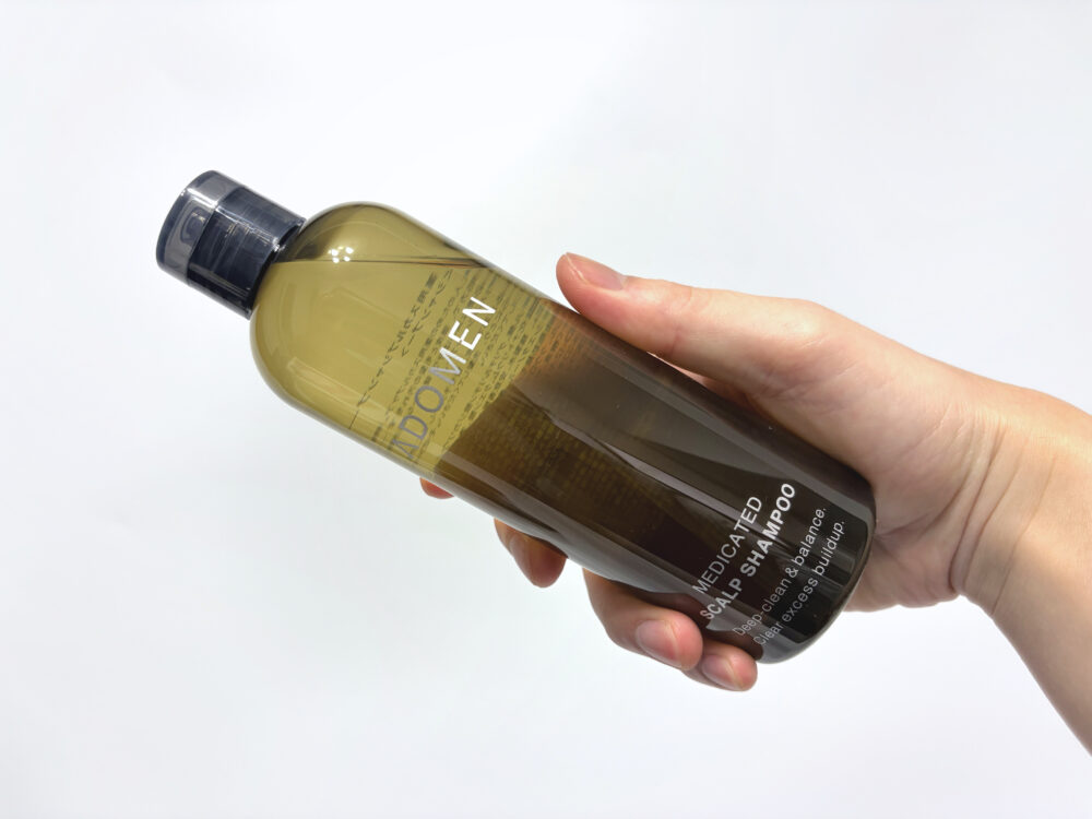 ADOMEN 薬用スカルプシャンプー 手持ち